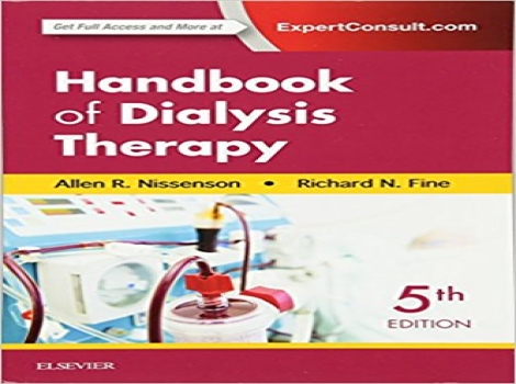دانلود کتاب راهنمای دیالیز درمانی (ویرایش ۲۰۱۷) Handbook of Dialysis Therapy, 5ED