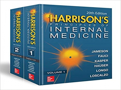 دانلود کتاب اصول پزشکی داخلی هریسون 2 جلدی 2018 Harrison's Principles of Internal Medicine 20 ED 2 Vol ویرایش بیستم 2018-هاریسون 20